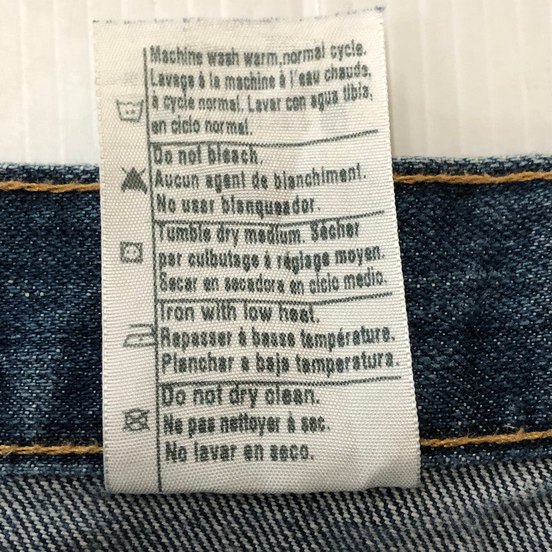 【中古品】【メンズ】 Carhartt カーハート TRADITIONAL FIT HAND PAINTED DENIM PANTS 101496-420 トラディショナル フィット ハンドペイント デニムパンツ ボトムス ジーンズ 156-251122-yy-11-tei サイズ：38 カラー：インディゴ 万代Net店