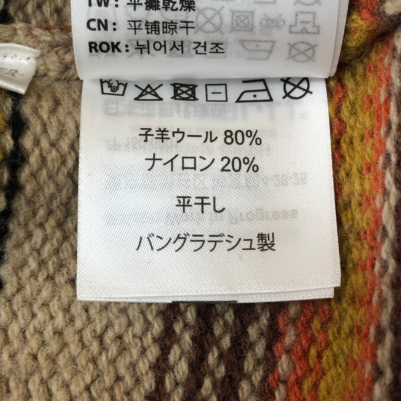 【中古品】【メンズ】 Carhartt WIP カーハート ワークインプログレス TUSCON SWEATER I029521 ツーソン セーター 長袖 トップス ニット 145-251122-yy-05-tei サイズ：M カラー：オレンジ 万代Net店