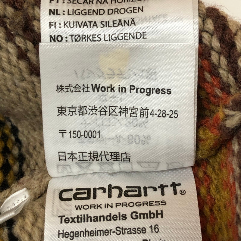 【中古品】【メンズ】 Carhartt WIP カーハート ワークインプログレス TUSCON SWEATER I029521 ツーソン セーター 長袖 トップス ニット 145-251122-yy-05-tei サイズ：M カラー：オレンジ 万代Net店