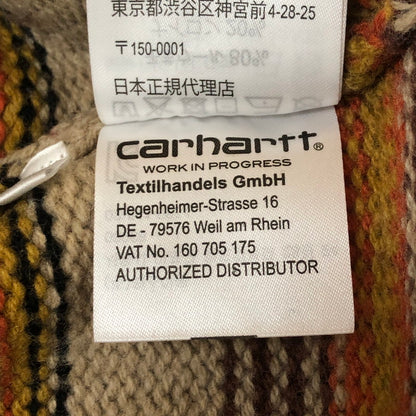 【中古品】【メンズ】 Carhartt WIP カーハート ワークインプログレス TUSCON SWEATER I029521 ツーソン セーター 長袖 トップス ニット 145-251122-yy-05-tei サイズ：M カラー：オレンジ 万代Net店