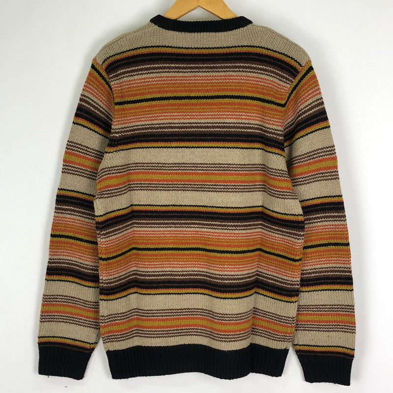 【中古品】【メンズ】 Carhartt WIP カーハート ワークインプログレス TUSCON SWEATER I029521 ツーソン セーター 長袖 トップス ニット 145-251122-yy-05-tei サイズ：M カラー：オレンジ 万代Net店