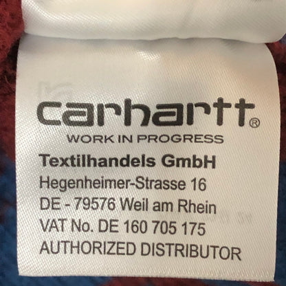 【中古品】【メンズ】 Carhartt WIP カーハート ワークインプログレス JOYRIDE SWEATER A222064 ジョイライド セーター トップス ニット 145-251124-yy-16-tei サイズ：M カラー：ボルドー/ブルー 万代Net店