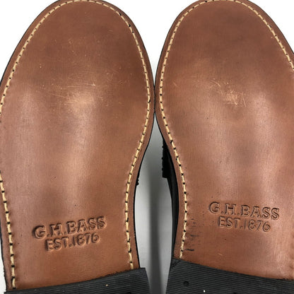 【中古品】【メンズ】 G.H.BASS & COMPANY ジーエイチバス LARSON BA11010H-001 ラーソン 靴 ローファー 164-251123-yy-03-tei サイズ：26.5 カラー：ブラック 万代Net店