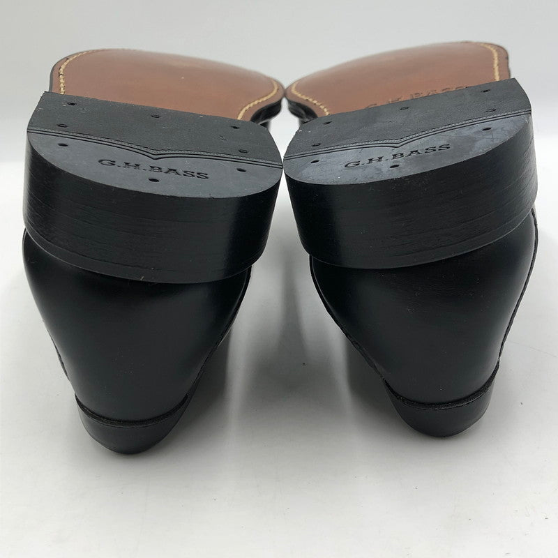 【中古品】【メンズ】 G.H.BASS & COMPANY ジーエイチバス LARSON BA11010H-001 ラーソン 靴 ローファー 164-251123-yy-03-tei サイズ：26.5 カラー：ブラック 万代Net店