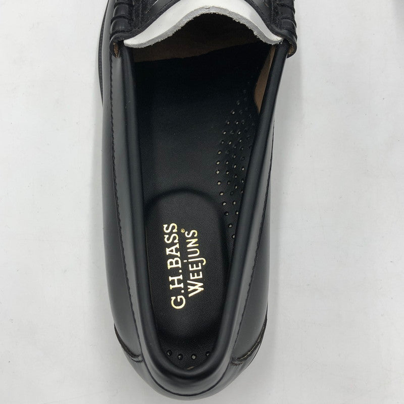 【中古品】【メンズ】 G.H.BASS & COMPANY ジーエイチバス LARSON BA11010H-001 ラーソン 靴 ローファー 164-251123-yy-03-tei サイズ：26.5 カラー：ブラック 万代Net店