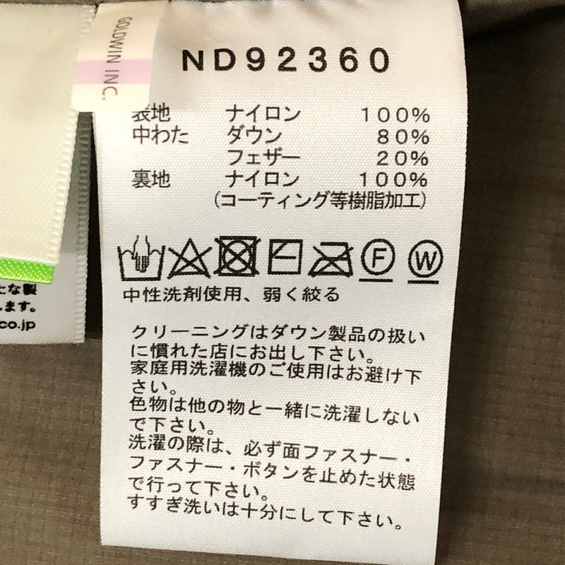 【中古品】【メンズ】 THE NORTH FACE ザ・ノースフェイス ALTERATION BAFFS JACKET ND92360 オルタレーション バフズ ジャケット アウター ダウンジャケット 144-251122-yy-04-tei サイズ：L カラー：フォールンロック 万代Net店