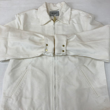 【中古品】【メンズ】 Carhartt WIP カーハート ワークインプログレス DETROIT JACKET I033112 デトロイト ジャケット ライトアウター 145-251124-yy-10-tei サイズ：M カラー：ホワイト 万代Net店