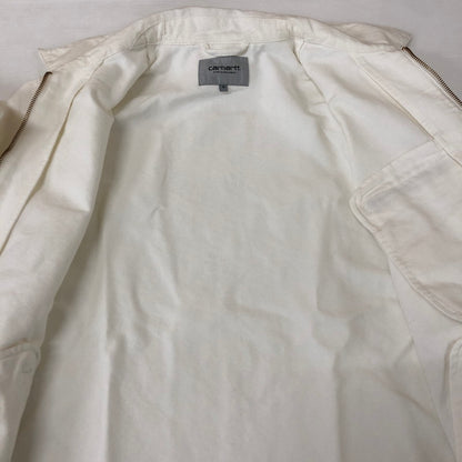 【中古品】【メンズ】 Carhartt WIP カーハート ワークインプログレス DETROIT JACKET I033112 デトロイト ジャケット ライトアウター 145-251124-yy-10-tei サイズ：M カラー：ホワイト 万代Net店