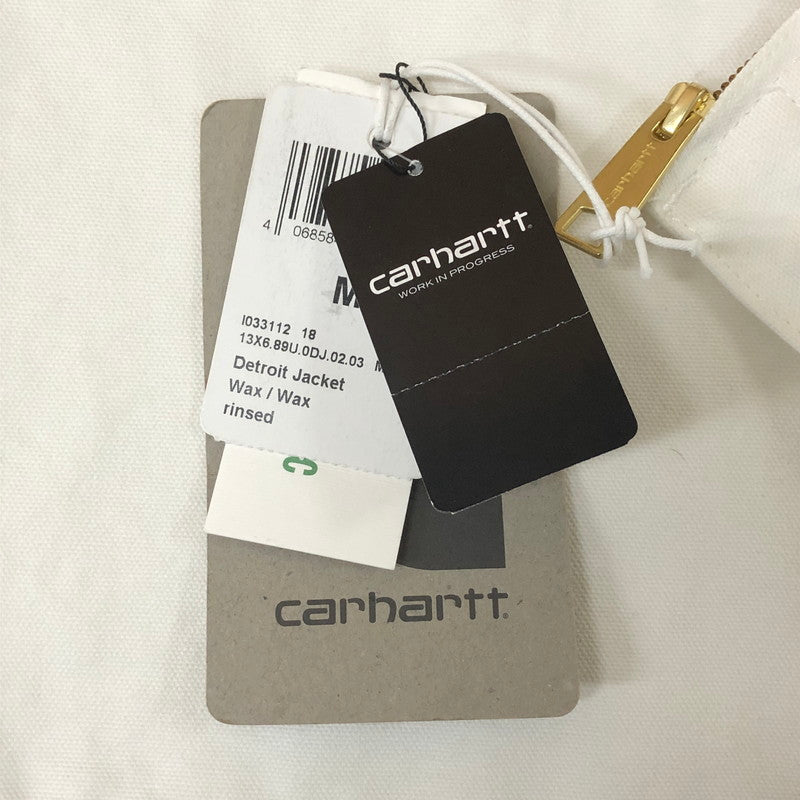 【中古品】【メンズ】 Carhartt WIP カーハート ワークインプログレス DETROIT JACKET I033112 デトロイト ジャケット ライトアウター 145-251124-yy-10-tei サイズ：M カラー：ホワイト 万代Net店