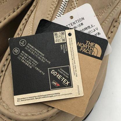 【中古美品】【メンズ】 THE NORTH FACE ザ・ノースフェイス HONED ZIP MOCCASIN GORE-TEX NF52447 ホーンド ジップ モカシン ゴアテックス 靴 164-251123-yy-02-tei サイズ：27 カラー：ルーシドベージュ 万代Net店