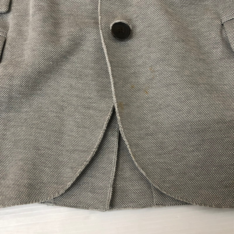 【中古品】【メンズ】 eleventy イレブンティ ELBOW PATCH TAILORED JACKET 979JA0004 エルボー パッチ テーラードジャケット ライトアウター 147-251128-yy-25-tei サイズ：50 カラー：グレー 万代Net店