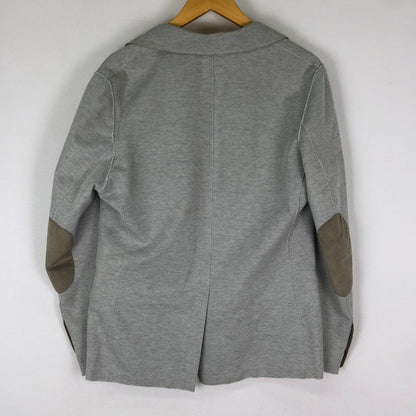 【中古品】【メンズ】 eleventy イレブンティ ELBOW PATCH TAILORED JACKET 979JA0004 エルボー パッチ テーラードジャケット ライトアウター 147-251128-yy-25-tei サイズ：50 カラー：グレー 万代Net店