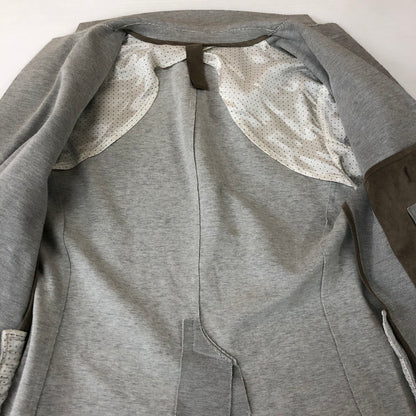 【中古品】【メンズ】 eleventy イレブンティ ELBOW PATCH TAILORED JACKET 979JA0004 エルボー パッチ テーラードジャケット ライトアウター 147-251128-yy-25-tei サイズ：50 カラー：グレー 万代Net店