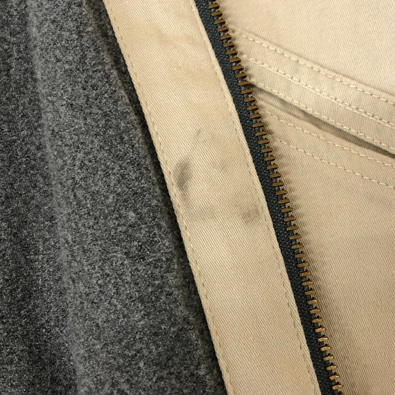 【中古品】【メンズ】 POST OVERALLS ポストオーバーオールズ 90’s ZIP JACKET MADE IN USA 90年代 ジップジャケット アウター フルジップ ワークジャケット USA製 145-251124-ts-14-tei サイズ：L カラー：アイボリー 万代Net店