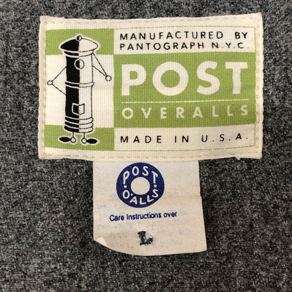 【中古品】【メンズ】 POST OVERALLS ポストオーバーオールズ 90’s ZIP JACKET MADE IN USA 90年代 ジップジャケット アウター フルジップ ワークジャケット USA製 145-251124-ts-14-tei サイズ：L カラー：アイボリー 万代Net店