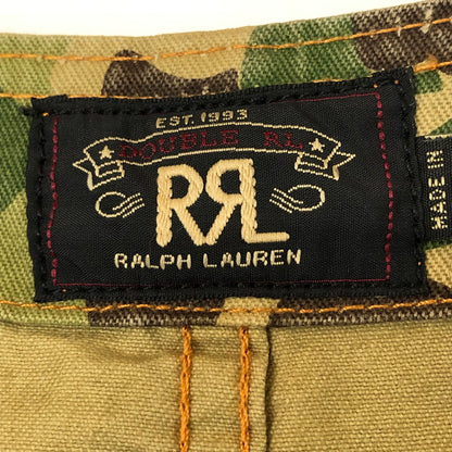 【中古品】【メンズ】 RRL ダブルアールエル CAMOUFLAGE VEST カモフラ ベスト ライトアウター 三ツ星 迷彩 147-251124-ts-18-tei サイズ：L カラー：カモ柄 万代Net店