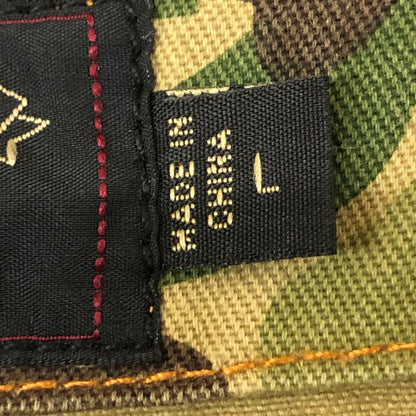 【中古品】【メンズ】 RRL ダブルアールエル CAMOUFLAGE VEST カモフラ ベスト ライトアウター 三ツ星 迷彩 147-251124-ts-18-tei サイズ：L カラー：カモ柄 万代Net店