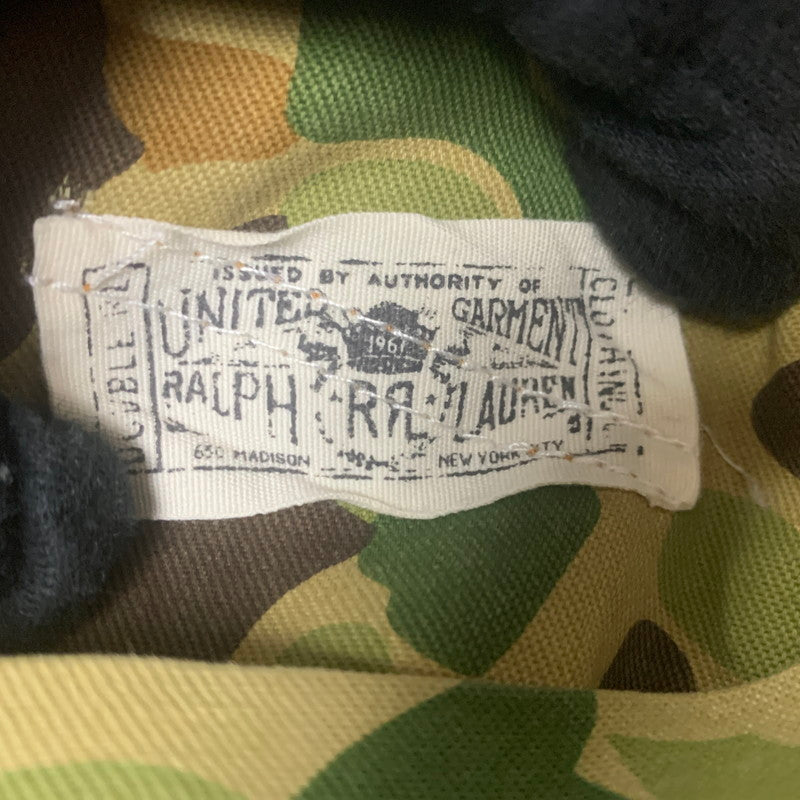 【中古品】【メンズ】 RRL ダブルアールエル CAMOUFLAGE VEST カモフラ ベスト ライトアウター 三ツ星 迷彩 147-251124-ts-18-tei サイズ：L カラー：カモ柄 万代Net店