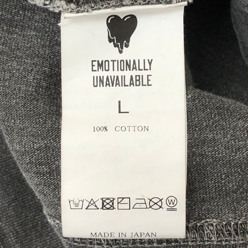 【中古品】【メンズ】 A BATHING APE アベイシングエイプ × EMOTIONALLY UNAVAILABLE エモーショナリー アンアベイラブル 別注 コラボ 25SS ABC CAMO TEE 1L23-110-924 ABC カモ Tシャツ 半袖 トップス ヴィンテージ加工 142-251124-yy-04-tei サイズ：L カラー：ブラック 万代Net店