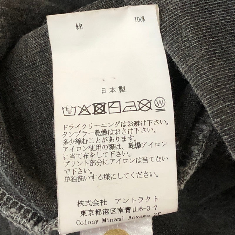 【中古品】【メンズ】 A BATHING APE アベイシングエイプ × EMOTIONALLY UNAVAILABLE エモーショナリー アンアベイラブル 別注 コラボ 25SS ABC CAMO TEE 1L23-110-924 ABC カモ Tシャツ 半袖 トップス ヴィンテージ加工 142-251124-yy-04-tei サイズ：L カラー：ブラック 万代Net店