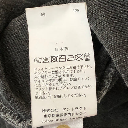 【中古品】【メンズ】 A BATHING APE アベイシングエイプ × EMOTIONALLY UNAVAILABLE エモーショナリー アンアベイラブル 別注 コラボ 25SS ABC CAMO TEE 1L23-110-924 ABC カモ Tシャツ 半袖 トップス ヴィンテージ加工 142-251124-yy-04-tei サイズ：L カラー：ブラック 万代Net店