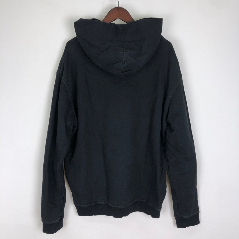 【中古品】【メンズ】 MAISON MARGIELA メゾンマルジェラ REVERSE LOGO SWEAT HOODIE S50GU0167 S25503 リバース ロゴ スウェット フーディ トップス パーカー 141-251122-yy-01-tei サイズ：46 カラー：ブラック 万代Net店