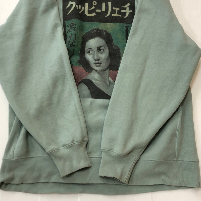 【現状渡し品】【メンズ】 Cherry Pick チェリーピック "worklove" CREWNECK SWEAT クルーネック スウェット 長袖 トップス トレーナー 147-251122-yy-06-tei サイズ：XL カラー：ブルー 万代Net店