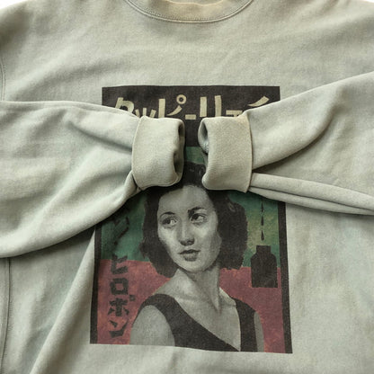 【現状渡し品】【メンズ】 Cherry Pick チェリーピック "worklove" CREWNECK SWEAT クルーネック スウェット 長袖 トップス トレーナー 147-251122-yy-06-tei サイズ：XL カラー：ブルー 万代Net店