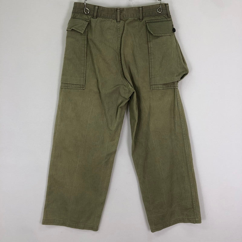 【中古品】【メンズ】 WAREHOUSE ウエアハウス U.S.ARMY M-43 HBT PANTS アメリカ軍 M-43 ヘリンボーンツイル パンツ ボトムス ミリタリー 156-251124-ts-29-tei サイズ：30 カラー：カーキ 万代Net店