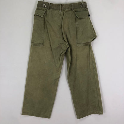 【中古品】【メンズ】 WAREHOUSE ウエアハウス U.S.ARMY M-43 HBT PANTS アメリカ軍 M-43 ヘリンボーンツイル パンツ ボトムス ミリタリー 156-251124-ts-29-tei サイズ：30 カラー：カーキ 万代Net店
