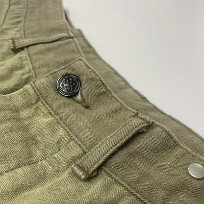 【中古品】【メンズ】 WAREHOUSE ウエアハウス U.S.ARMY M-43 HBT PANTS アメリカ軍 M-43 ヘリンボーンツイル パンツ ボトムス ミリタリー 156-251124-ts-29-tei サイズ：30 カラー：カーキ 万代Net店