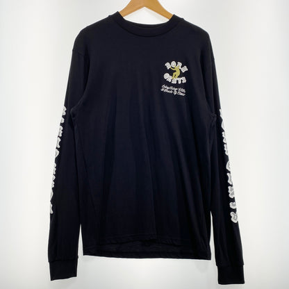 【中古品】【メンズ】 BORN RAISED ボーン アンド レイズド × UNION ユニオン L/S TEE ロングスリーブ Tシャツ 長袖 トップス 142-260824-sa-16-tei サイズ：M カラー：ブラック 万代Net店