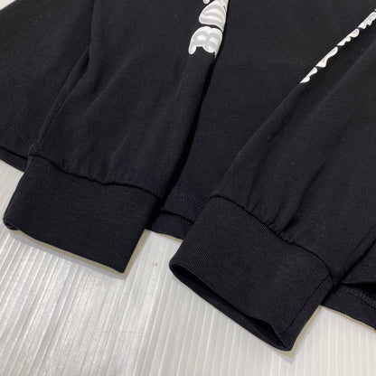 【中古品】【メンズ】 BORN RAISED ボーン アンド レイズド × UNION ユニオン L/S TEE ロングスリーブ Tシャツ 長袖 トップス 142-260824-sa-16-tei サイズ：M カラー：ブラック 万代Net店