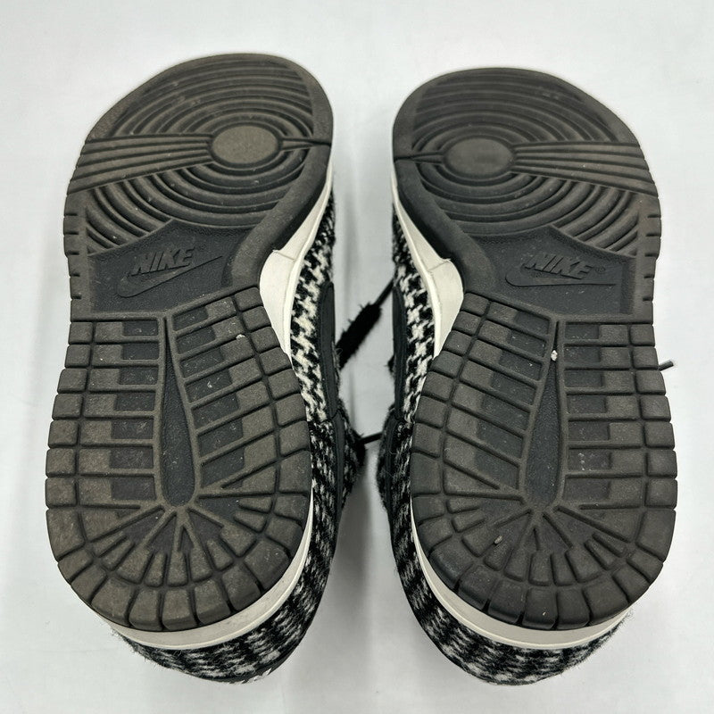 【中古品】【メンズ】 Harris Tweed × Nike Women's Dunk Low ハリスツイード × ナイキ ウィメンズ ダンク ロー HQ5036-901 W DUNKLOW スニーカー 靴 160-260210-nm-07-tei サイズ：26.5cm カラー：ブラック/ホワイト 万代Net店