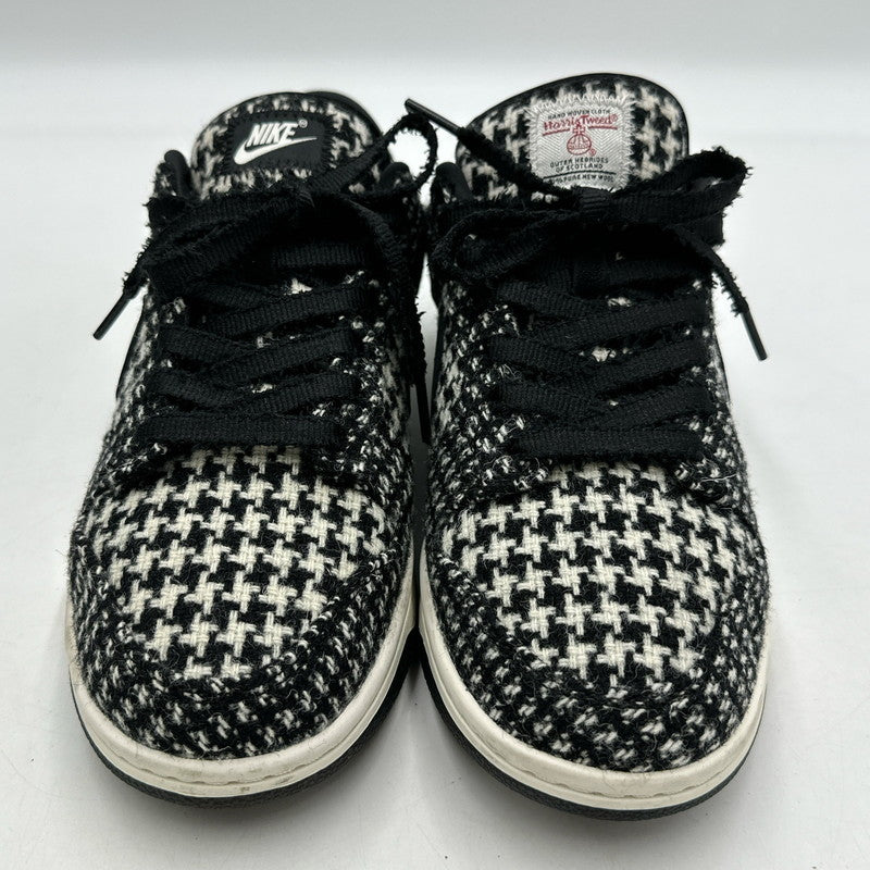 【中古品】【メンズ】 Harris Tweed × Nike Women's Dunk Low ハリスツイード × ナイキ ウィメンズ ダンク ロー HQ5036-901 W DUNKLOW スニーカー 靴 160-260210-nm-07-tei サイズ：26.5cm カラー：ブラック/ホワイト 万代Net店