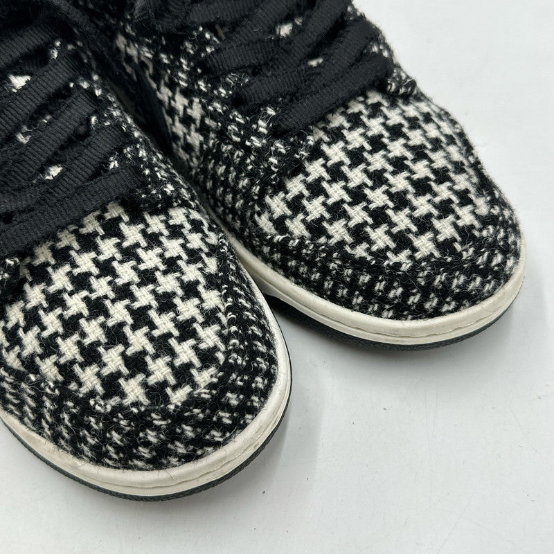 【中古品】【メンズ】 Harris Tweed × Nike Women's Dunk Low ハリスツイード × ナイキ ウィメンズ ダンク ロー HQ5036-901 W DUNKLOW スニーカー 靴 160-260210-nm-07-tei サイズ：26.5cm カラー：ブラック/ホワイト 万代Net店