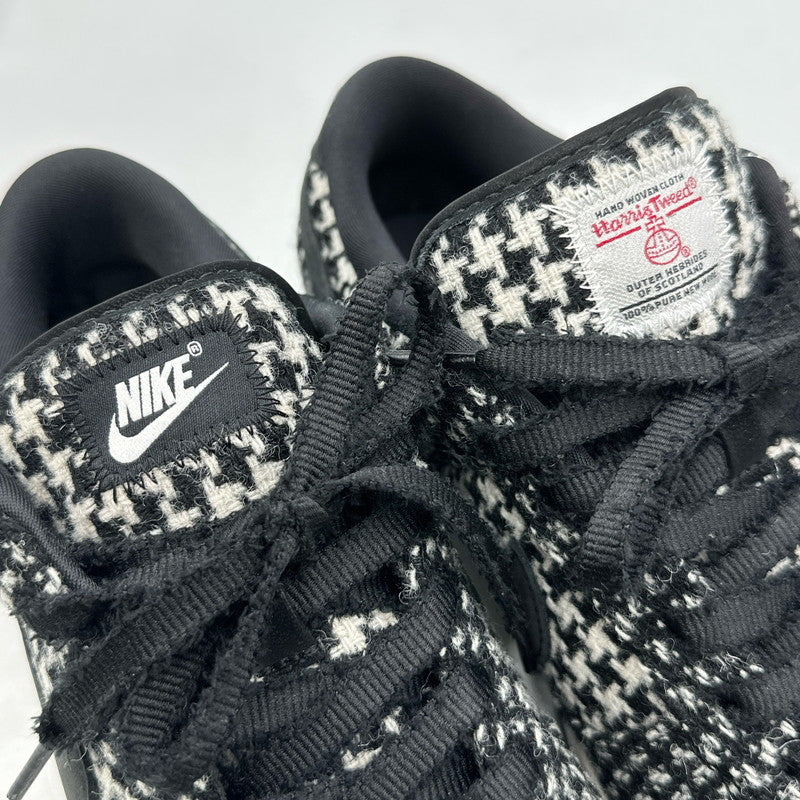 【中古品】【メンズ】 Harris Tweed × Nike Women's Dunk Low ハリスツイード × ナイキ ウィメンズ ダンク ロー HQ5036-901 W DUNKLOW スニーカー 靴 160-260210-nm-07-tei サイズ：26.5cm カラー：ブラック/ホワイト 万代Net店