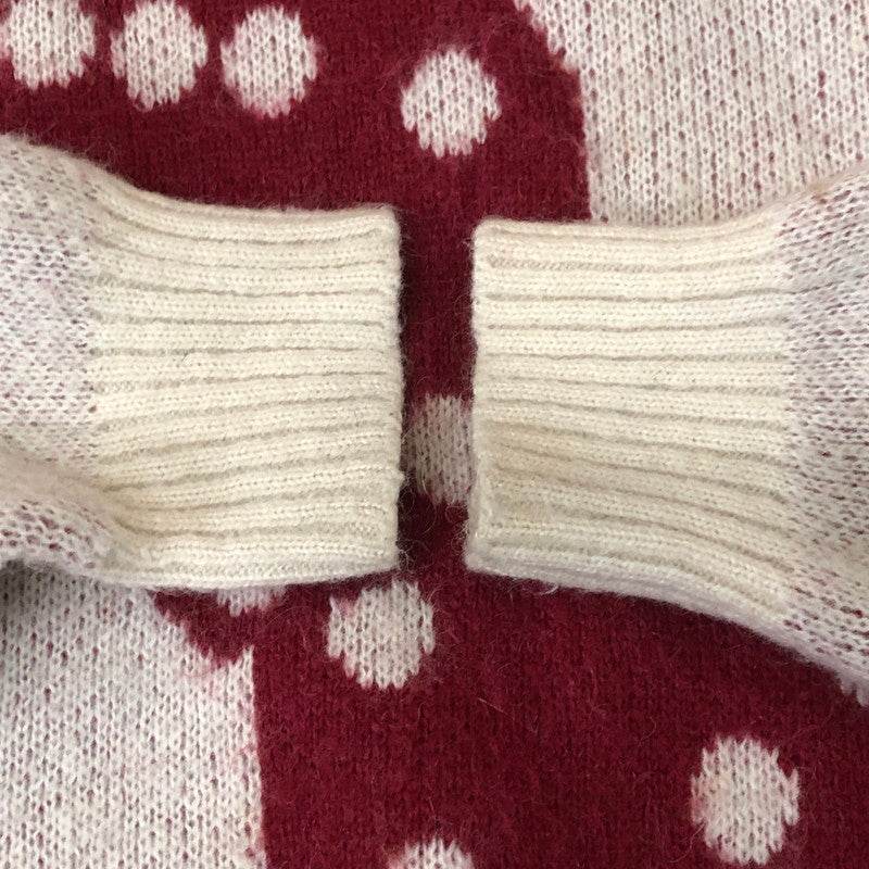 【現状渡し品】【メンズ】 STUSSY ステューシー DICE SWEATER 117097 ダイス セーター トップス ニット 142-251124-ts-04-tei サイズ：M カラー：ホワイト 万代Net店