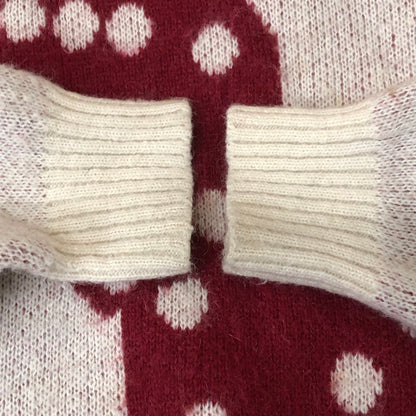 【現状渡し品】【メンズ】 STUSSY ステューシー DICE SWEATER 117097 ダイス セーター トップス ニット 142-251124-ts-04-tei サイズ：M カラー：ホワイト 万代Net店