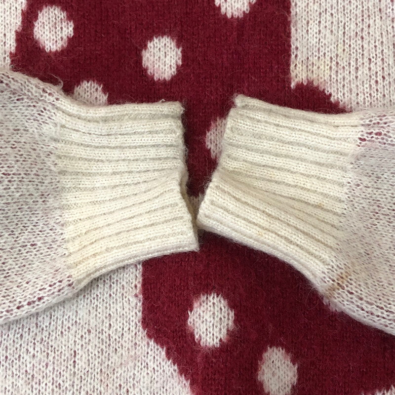 【現状渡し品】【メンズ】 STUSSY ステューシー DICE SWEATER 117097 ダイス セーター トップス ニット 142-251124-ts-04-tei サイズ：M カラー：ホワイト 万代Net店