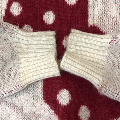 【現状渡し品】【メンズ】 STUSSY ステューシー DICE SWEATER 117097 ダイス セーター トップス ニット 142-251124-ts-04-tei サイズ：M カラー：ホワイト 万代Net店