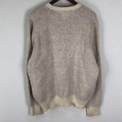 【現状渡し品】【メンズ】 STUSSY ステューシー DICE SWEATER 117097 ダイス セーター トップス ニット 142-251124-ts-04-tei サイズ：M カラー：ホワイト 万代Net店
