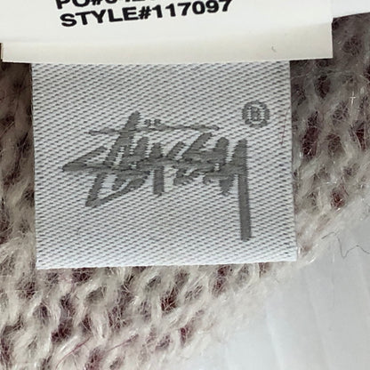 【現状渡し品】【メンズ】 STUSSY ステューシー DICE SWEATER 117097 ダイス セーター トップス ニット 142-251124-ts-04-tei サイズ：M カラー：ホワイト 万代Net店