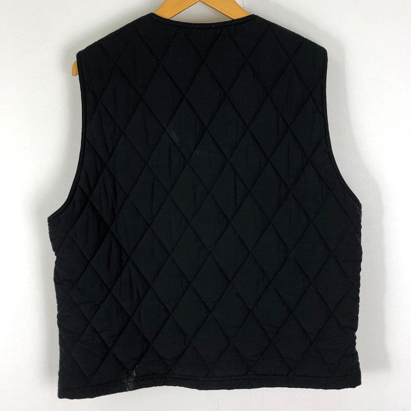 【現状渡し品】【メンズ】 STUSSY ステューシー DIAMOND QUILTED VEST 115637 ダイヤモンド キルティング ベスト ライトアウター 142-251124-ts-05-tei サイズ：M カラー：ブラック 万代Net店
