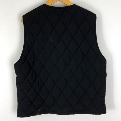 【現状渡し品】【メンズ】 STUSSY ステューシー DIAMOND QUILTED VEST 115637 ダイヤモンド キルティング ベスト ライトアウター 142-251124-ts-05-tei サイズ：M カラー：ブラック 万代Net店