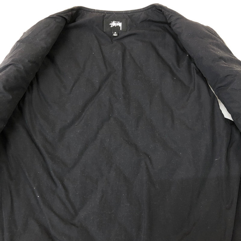 【現状渡し品】【メンズ】 STUSSY ステューシー DIAMOND QUILTED VEST 115637 ダイヤモンド キルティング ベスト ライトアウター 142-251124-ts-05-tei サイズ：M カラー：ブラック 万代Net店