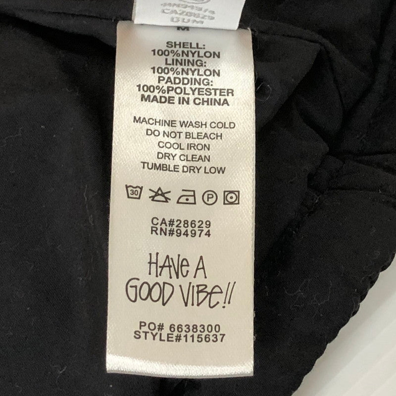 【現状渡し品】【メンズ】 STUSSY ステューシー DIAMOND QUILTED VEST 115637 ダイヤモンド キルティング ベスト ライトアウター 142-251124-ts-05-tei サイズ：M カラー：ブラック 万代Net店