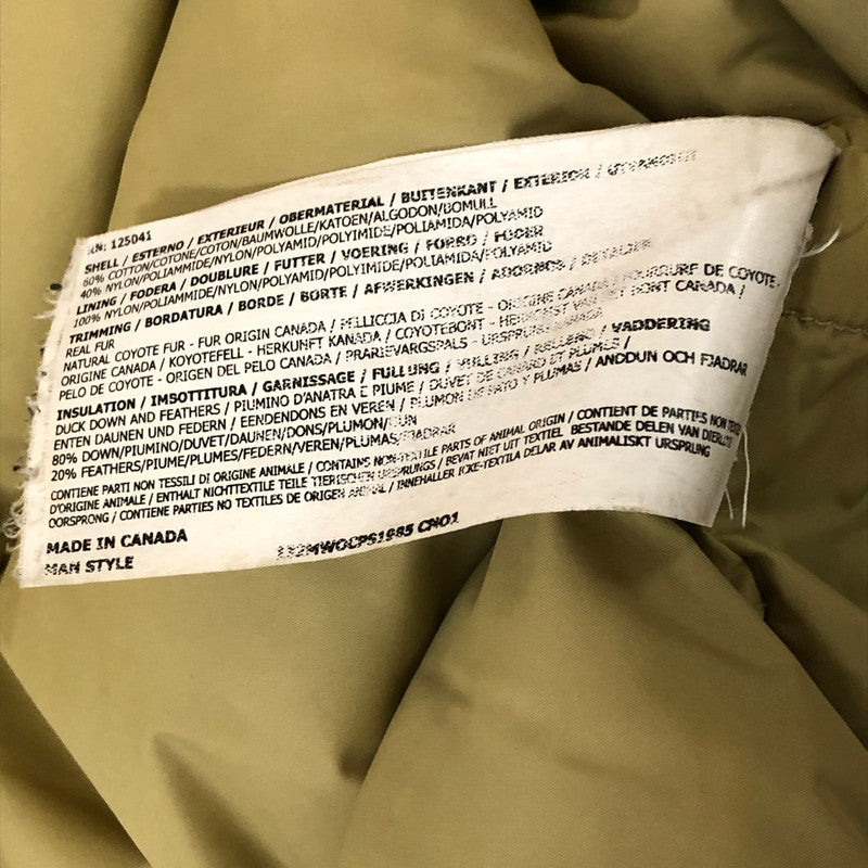 【中古品】【メンズ】 WOOLRICH ウールリッチ ARCTIC PARKA 1302045 アークティック パーカ アウター ダウンジャケット 144-251124-yy-09-tei サイズ：M カラー：ブラック 万代Net店