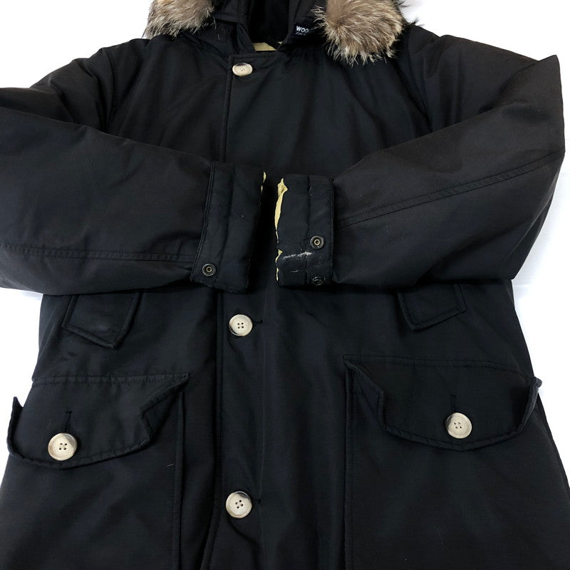 【中古品】【メンズ】 WOOLRICH ウールリッチ ARCTIC PARKA 1302045 アークティック パーカ アウター ダウンジャケット 144-251124-yy-09-tei サイズ：M カラー：ブラック 万代Net店