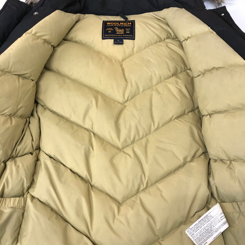 【中古品】【メンズ】 WOOLRICH ウールリッチ ARCTIC PARKA 1302045 アークティック パーカ アウター ダウンジャケット 144-251124-yy-09-tei サイズ：M カラー：ブラック 万代Net店